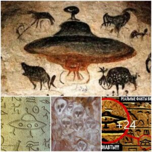 Ancient Cave Paintings Depict Strange Encounters From Ancient Times.