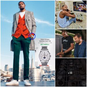 Kevin Durant: Among the Wealthiest NBA Players, Astounds the World with a $30 Million Watch Collection and Extravagant Spending