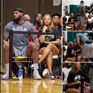 LeBron and Savannah James Radiate Effortless Elegance at Sons' High School Basketball Game