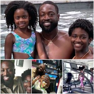 Dwyane Wade Shares Heartwarming Family Moments with Daughters Kaavia and Zaya