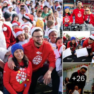 Steph & Ayesha's 11th annual Christmas event brought joy to Oakland students