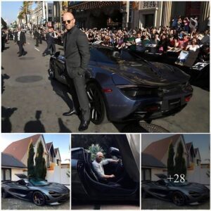 Exquisite Detail: A Close-Up of Jason Statham's New McLaren 720S Supercar