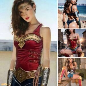 Gal Gadot's Wonder Woman portrayal achieves a harmonious convergence of strength and beauty. ‎