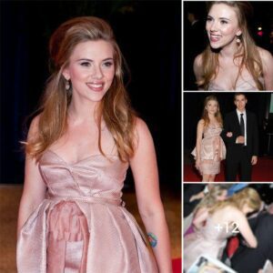 Enhancing Scarlett's Beauty: A Showcase of Dresses and Satin