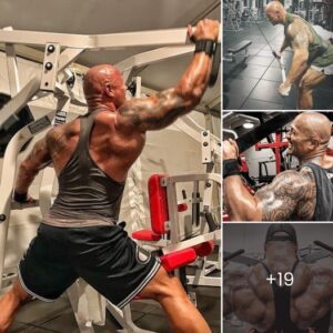 Dwayne 'The Rock' Johnson Sets His Lat Muscles Ablaze: Unleashing an Insane Back-Training Finish"