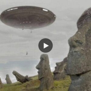 The moment a UFO dropped an alien on Earth was captured on camera, and the video quickly gained popularity (VIDEO)