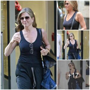 Jennifer Aniston's Effortless Charm: Braless Beauty Spotted Leaving Barneys in New York City