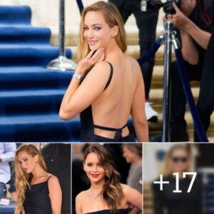 Jennifer Lawrence's Little Black Dress Had a Sultry Surprise in the Back