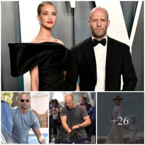 Hollywood Action Hero Jason Statham Enjoys a Family Vacation in Greece