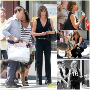 Workday Delight: Jennifer Aniston and Justin Theroux's Adorable Furry Guest Steals the Show