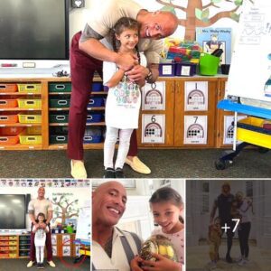 Beyond Wealth: Dwayne Johnson's Journey as a Loving Father, Cherishing His Daughter and Attending School Events