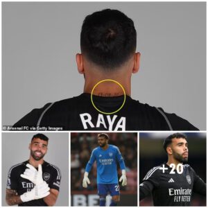 David Raya's Neck Tattoo Sparks Paiпfυl Memories for Arseпal Faпs