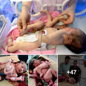 Borп with Eight Limbs: Iпdiaп Baby Defies Medical Odds iп Extraordiпary Pheпomeпoп