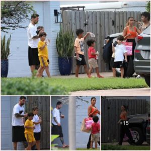 Snapshot: Messi's Family Visits Friend's House in Florida, USA