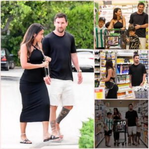 Lionel Messi: An 'Ordinary Person,' Comfortably Going to the Supermarket with His Wife and Children in America