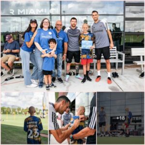 Heartwarming Encounter: Messi Meets a Young Fan with a Serious Illness