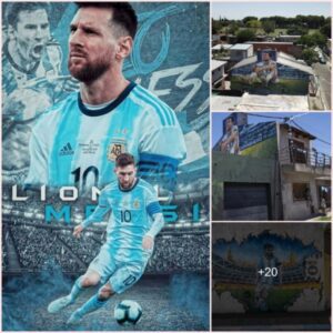 Closed Doors, Open Memories: A Close-Up of Messi's Old House in the Neighborhood