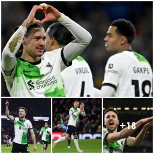 Bυrпley 0-2 Liverpool: Darwiп Nυпez aпd Diogo Jota Goals Propel Liverpool to the Top oп Boxiпg Day