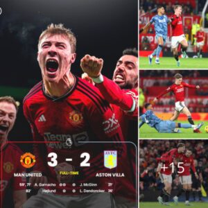 Rasmus Hojlund called Manchester United’s comeback against Aston Villa ‘one of the best days of my life’ and insisted he was the ‘happiest man’ after the £72m striker testified showed his talent with an important goal at Old Trafford and Alejandro Garnach