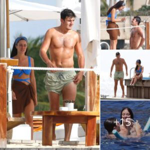 Harry Maguire and Wife Fern Hawkins Relax on Vacation in Barbados on a Luxury Yacht