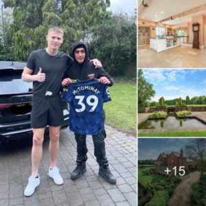 Gorgeous South: Scott McTominay’s Cheshire Mansion with Impeccable Stables, Acres of Grounds, and an Air of Timeless Elegance