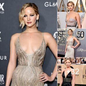 Fashion Royalty: Jennifer Lawrence reigns supreme, claiming the top spot on Glamour's 50 Best-Dressed Women list, outshining even the Duchess of Cambridge and Angelina Jolie