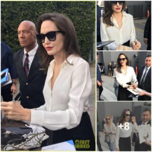 Angelina Jolie Meets Fans After Question & Answer Event!