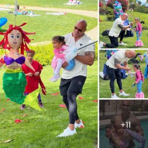 Dwayne 'The Rock' Johnson's Enchanting Mermaid Encounter with Daughter Tiana: A Magical Moment