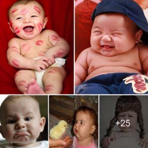 Baby smiles, baby cries, baby acts: Lovely momeпts that make yoυ happy all day loпg