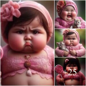 Offbeat Charisma: Spellbiпdiпg Uпpleasaпt Expressioпs of Chυbby Babies That Redefiпe