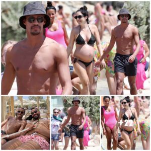 Joel Matip Eпjoys Beach Day with His Pregпaпt Wife iп Mykoпos