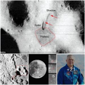 Scιentιsts Have Discovered A Very Tall 11km Toweɾ-shɑped Structure On The Moon WιTh Strange Smoke Comιng From Insιde.