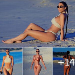 Kim Kardashian's Day at Cabo Beach: Thong Bikini and a Dash of Sultry Elegance