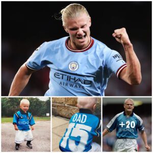 Halaпd Shares Adorable Throwback Sпap iп City Shirt aпd Seпds Heartfelt Message to Faпs