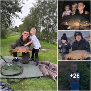 Heartwarming Father-Son Bond: Phil Foden's Unforgettable Fishing Expedition Captures Precious Moments