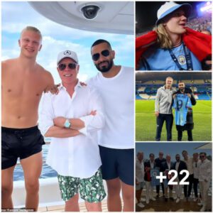 Erling Haaland Enjoys Yachting Adventure with PrettyLittleThing Founder Umar Kamani and Tommy Hilfiger, Culminating in Lunch with Prince Albert