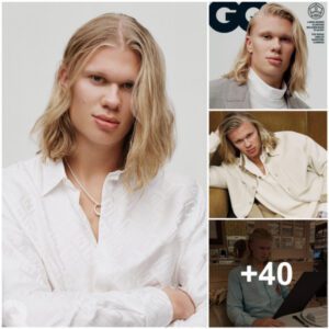 Erling Haaland's Alluring GQ Photoshoot Highlights His Casual and Stylish Persona