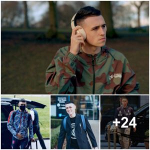 Phil Foden: A Style Icon On and Off the Pitch, Setting Trends in Football Fashion! ⚽👕✨