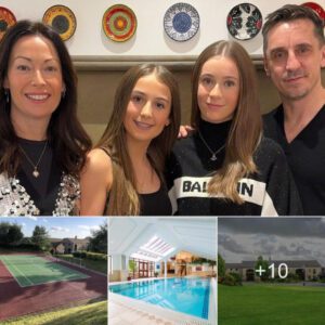 Gary Neville's £3M Mansion: A Cozy Retreat Reflecting the Joy of Man Utd Legend, Boasting a Steam Room, Infinity Pool, and the David Beckham Suite