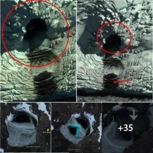 "Exploring the Mysterious UFO Cave with Stairs in Antarctica Through Google Earth (Video)"