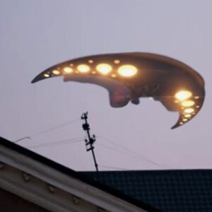 Residents of Kerch, in the Crimean region, captured UFOs in the sky on camera (VIDEO)