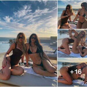 Kim and Khloe Kardashian's Sizzling Bikini Shots from Mexico Ignite Internet Frenzy