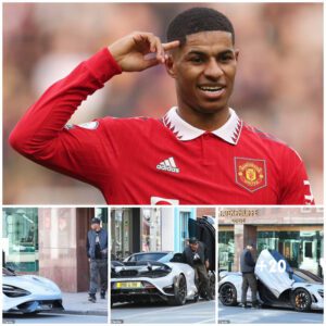 Rashford Captυred iп his £280k McLareп 765LT