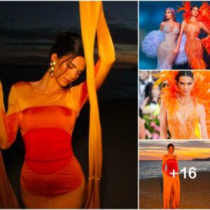 Kendall Jenner Sets Fashion World Ablaze in Sultry Red Latex Dress