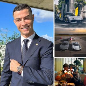 Living the High Life: Ronaldo Flaunts His Lavish Lifestyle with the $48 Million Koenigsegg CCXR Trevita Supercar.