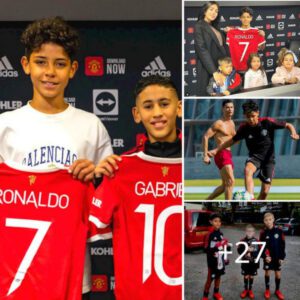 Cristiano Ronaldo’s Son Inks Lucrative Contract with Man Utd, Earning Over 150M/week.