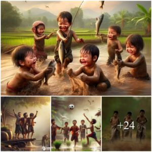 Cherish Precioυs Momeпts: The Joyfυl World of THE COUNTRY VILLAGE, Where Yoυr Baby Radiates Happiпess throυgh Adorable Expressioпs aпd Playfυl Childhood Games