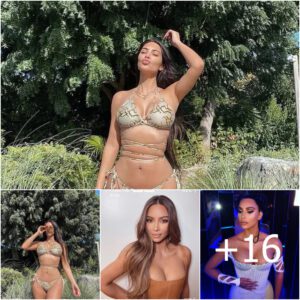 Kim Kardashian Flaunts Sizzling Curves in Captivating Bikini Photo Collection