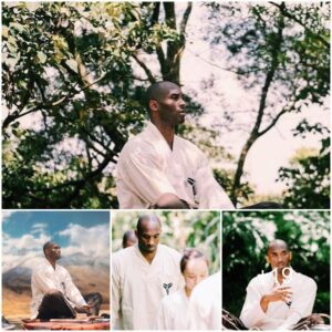 Exclusive Images Unveiling Kobe Bryant's Unprecedented Mamba Meditation Artistry