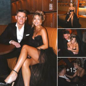 Scott McTominay Shares Glamorous Photo Partying with Girlfriend Cam Reading as Man Utd Fans Applaud His Success Both On and Off the Field.